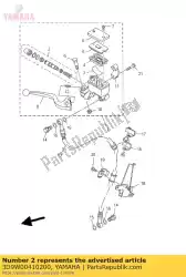 Tutaj możesz zamówić zestaw cylindra, master od Yamaha , z numerem części 3D9W00410200: