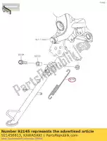 921450813, Kawasaki, spr??yna, stopka boczna er650dbf kawasaki  er-6f er-6n kle klz 650 1000 2011 2012 2013 2014 2015 2016 2017 2018 2019 2020 2021, Nowy