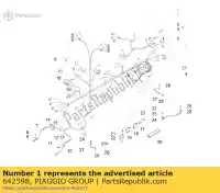 642598, Piaggio Group, cablaggio piaggio mp 400 500 2008 2011, Nuovo