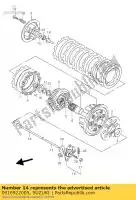 0916922005, Suzuki, wasmachine suzuki gsf bandit u gsx  f su fu s fu2 r750 r750x gsx600fuu2 gsf600n gsf600s gsf600ns 600 750 , Nieuw