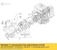 B0185030004, Piaggio Group, Pistão assy cat4     , Novo