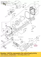 140730816, Kawasaki, 01 conduit, filtre à air-résonateur kawasaki kaf1000 mule prodx eps diesel prodxt 1000 , Nouveau