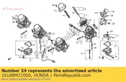 Tutaj możesz zamówić p? Yta, ustawienie lejka od Honda , z numerem części 16188MZ1000: