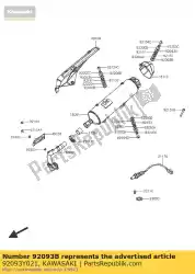 Here you can order the seal,protector from Kawasaki, with part number 92093Y021: