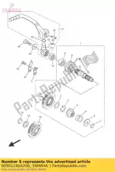 veer, compressie van Yamaha, met onderdeel nummer 90501160A200, bestel je hier online: