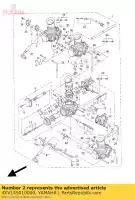 4XV149010000, Yamaha, conjunto de carburador 1 yamaha yzf r 1000 1, Nuevo