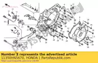 11350HN5670, Honda, cover comp., a.c. generator honda trx 350 2000 2001 2002 2003 2004 2005 2006, New