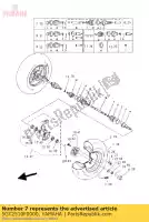 5GT2510F0000, Yamaha, Conjunto de rótula yamaha yfm yfmf grizzly x 600 44, Nuevo