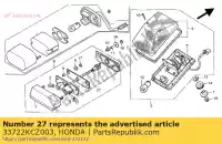 33722KCZ003, Honda, geen beschrijving beschikbaar op dit moment honda xr 250 400 1996 1997 1998 1999, Nieuw