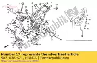 50710382671, Honda, komplet uchwytów, kask honda nx  dominator mtx rw xrv africa twin slr fx vigor 2 mtx200rw nx250 nx650 xrv650 slr650 fx650 250 650 200 , Nowy