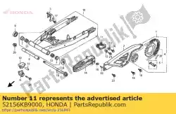 Aquí puede pedir protector, cadena de transmisión de Honda , con el número de pieza 52156KB9000: