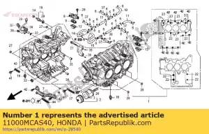 honda 11000MCAS40 aucune description disponible pour le moment - La partie au fond