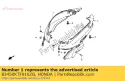 Here you can order the no description available at the moment from Honda, with part number 83450KTF910ZB: