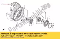 42620MY5610, Honda, colletto, rr. distanza dell'asse honda cb 500 1995 1996, Nuovo