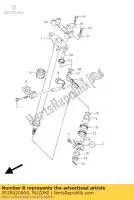 0928020004, Suzuki, joint torique d: 2,4 id suzuki lt r 450 2006 2007 2008 2009 2010 2011, Nouveau