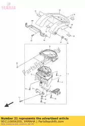 bout van Yamaha, met onderdeel nummer 901110606200, bestel je hier online: