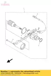 Aqui você pode pedir o bunda do motor de partida em Yamaha , com o número da peça 1P6H18000100: