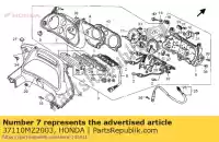 37110MZ2003, Honda, visor assy honda cbr  f cbr1000f 1000 , Nouveau