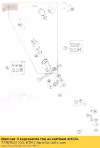 ktm 77707088000 pompa benzina sx - Il fondo