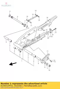 suzuki 6100019F01 wahacz ty?ek - Dół