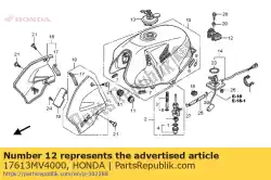 Aquí puede pedir cojín, tanque de combustible rr. De Honda , con el número de pieza 17613MV4000: