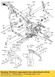 Here you can order the damper vn1700fbf from Kawasaki, with part number 921610933: