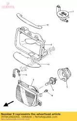 Aquí puede pedir cubrir de Yamaha , con el número de pieza 3YF843960000: