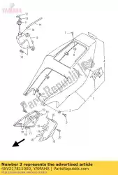 Qui puoi ordinare emblema 1 da Yamaha , con numero parte 4XV217811000: