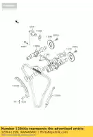 120441199, Kawasaki, nokkenasklep, uitlaat ex500-a1 kawasaki gpz 500 1987 1988 1989 1992 1993 1994 1995 1996 1997 1998 1999 2000 2002 2003, Nieuw