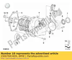 kraagmoer - m20x1,5 (tot 04/2016) van BMW, met onderdeel nummer 23007683409, bestel je hier online: