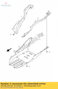 suzuki D91BL4815A nut uh125 - Lado inferior