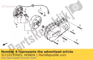 honda 31110153005 volante comp. (hitachi) - Lado inferior