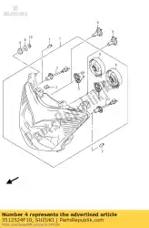 Qui puoi ordinare presa, coperchio da Suzuki , con numero parte 3512524F10: