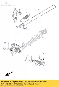 Suzuki 0944317007 voorjaar - Onderkant