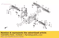 50640ML7000, Honda, aucune description disponible pour le moment honda cbrr (g) japanese domestic / nc23-100 r nc21-100 (g) japan vfr 400 750 1986, Nouveau