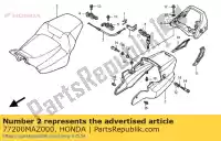 77200MAZ000, Honda, descrição não disponível honda cb 1300 1997 1998 1999, Novo