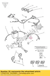 Qui puoi ordinare copertura del bagagliaio da Triumph , con numero parte T2500159: