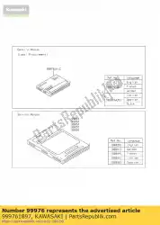 Tutaj możesz zamówić instrukcja obs? Ugi, en / fr / de od Kawasaki , z numerem części 999761897: