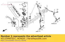 Qui puoi ordinare tubo flessibile, l. Fr. Freno principale da Honda , con numero parte 45125MATE01: