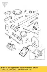 Aquí puede pedir kit cargador de batería 115v us / ca de Triumph , con el número de pieza T3880226: