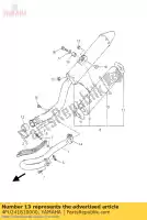 4FU241810000, Yamaha, serranda, localizzazione 1 yamaha tdr wr yz wrf yzf 125 250 450, Nuovo