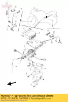 4P52175U0000, Yamaha, support 2 yamaha fz 600 2006 2007 2008 2009, Nouveau