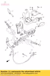 Here you can order the end, grip from Yamaha, with part number 3HX262460000: