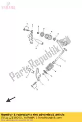 Aqui você pode pedir o ajuste de válvula de parafuso em Yamaha , com o número da peça 5VLW12150000: