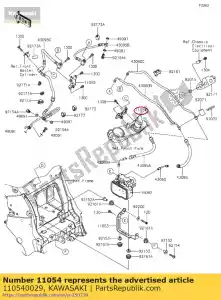 kawasaki 110540029 staffa, giunto zx1400a6f - Il fondo