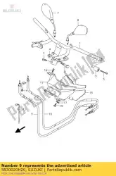 Here you can order the cable,throttle from Suzuki, with part number 5830020H20: