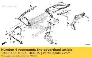 honda 19095KZZD10ZA ensemble de linceuls, l. rr.(wl) *type1* - La partie au fond