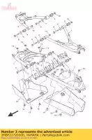 2MBF21720000, Yamaha, Arm, achter 2 yamaha  yxe 700 2016 2017 2018, Nieuw