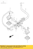 1853135F00, Suzuki, coperchio, 2a aria r suzuki gsx r 600 750 2000 2001, Nuovo