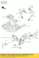 132H0822, Kawasaki, perno-bridado-pequeño kawasaki kvf650 prairie kvf360 4x4 kvf750 650 360 750 , Nuevo